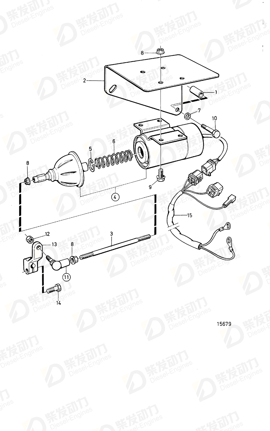 VOLVO Retaining ring 969294 Drawing